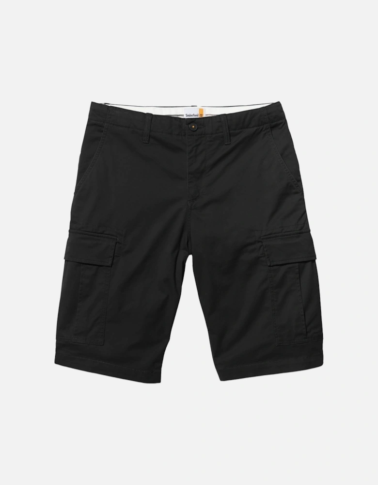 Outdoor Relaxed Cargo Short - Black