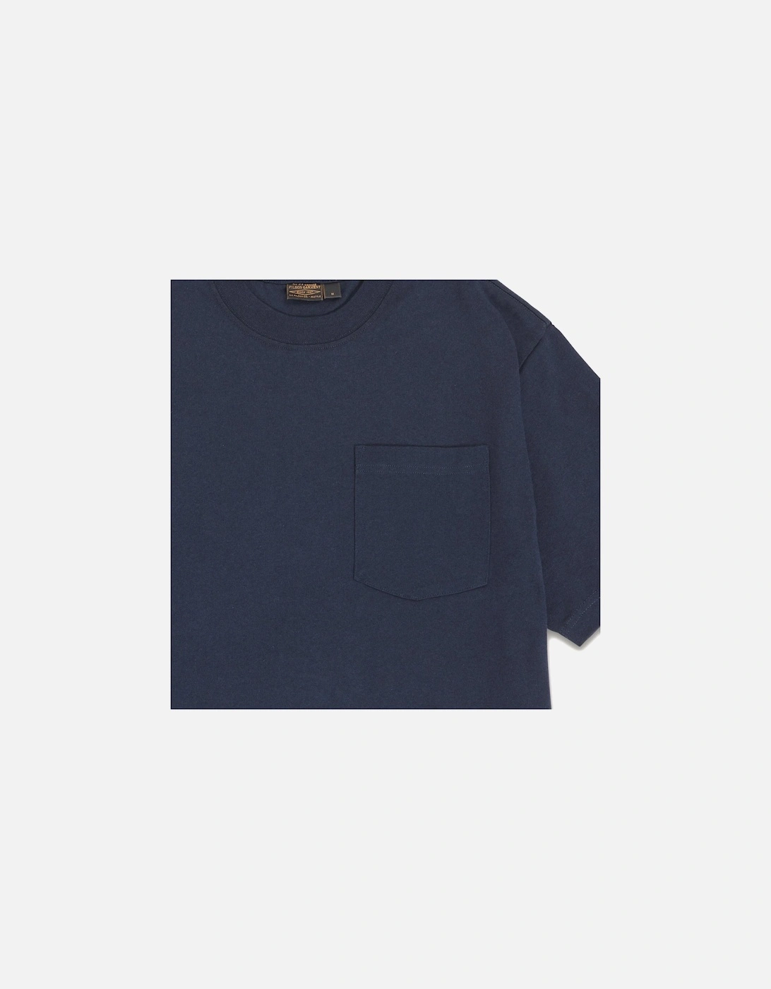 Pioneer Solid One Pocket T-Shirt - Dark Navy