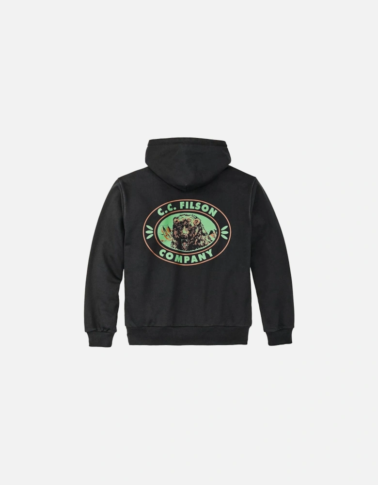 Prospector Graphic Hoodie - Black / Bear