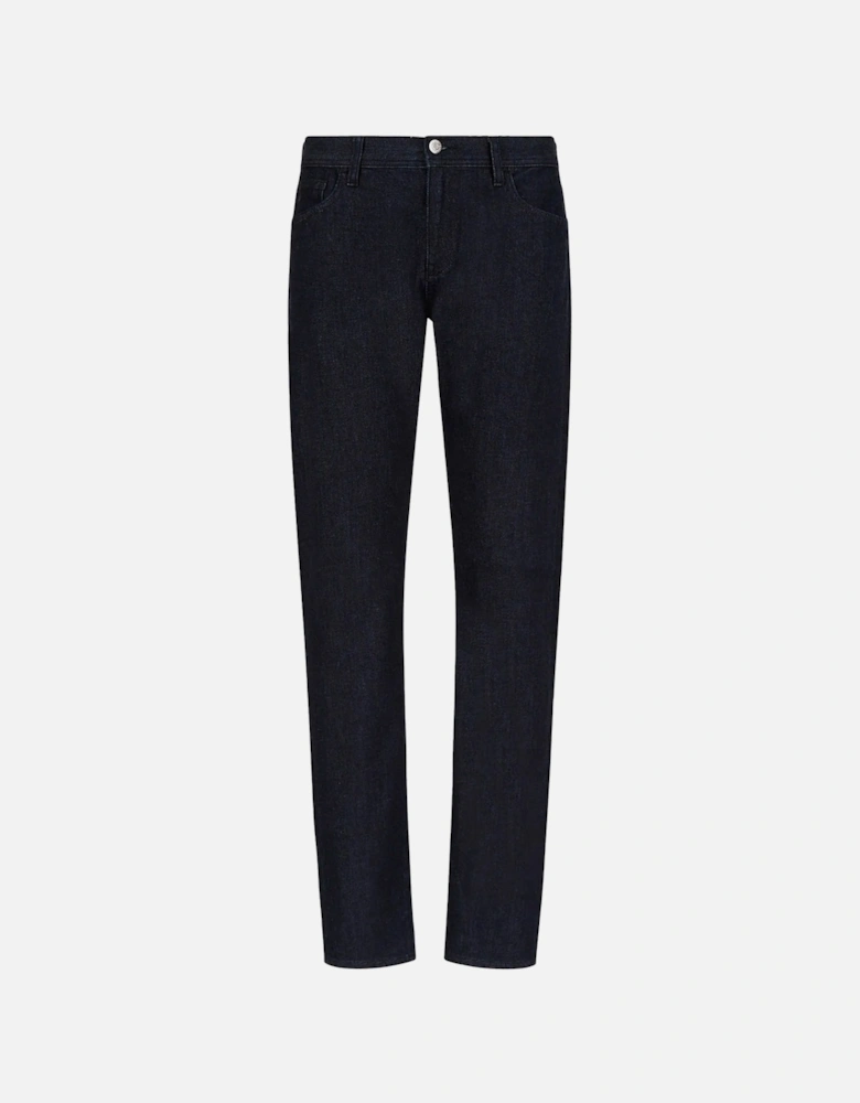 J13 Slim Fit Jeans - Dark Blue Indigo Rinse