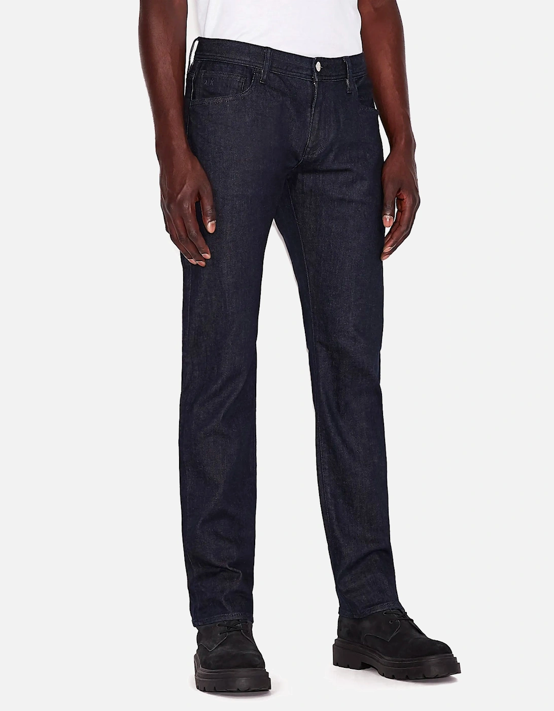 J13 Slim Fit Jeans - Dark Blue Indigo Rinse, 5 of 4