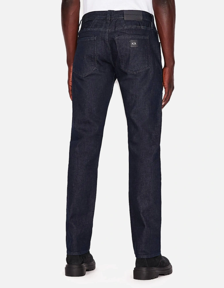 J13 Slim Fit Jeans - Dark Blue Indigo Rinse