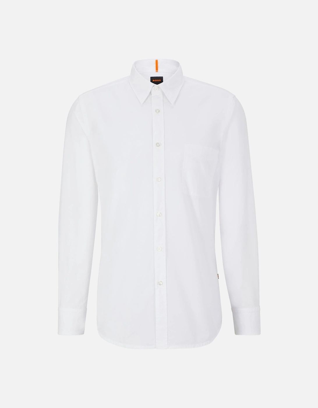 Boss Relegant 6 Poplin LS Shirt - White, 5 of 4