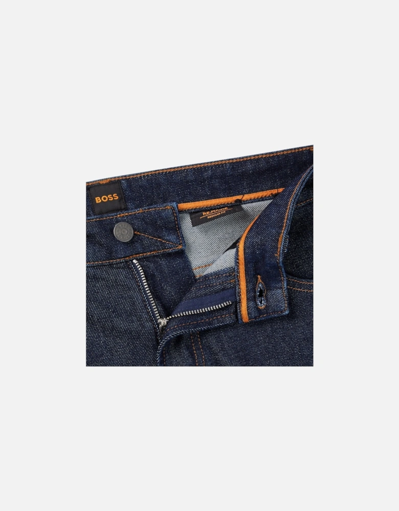 Boss ReMaine Regular Fit Jeans - BC-C Rinse Dark Blue