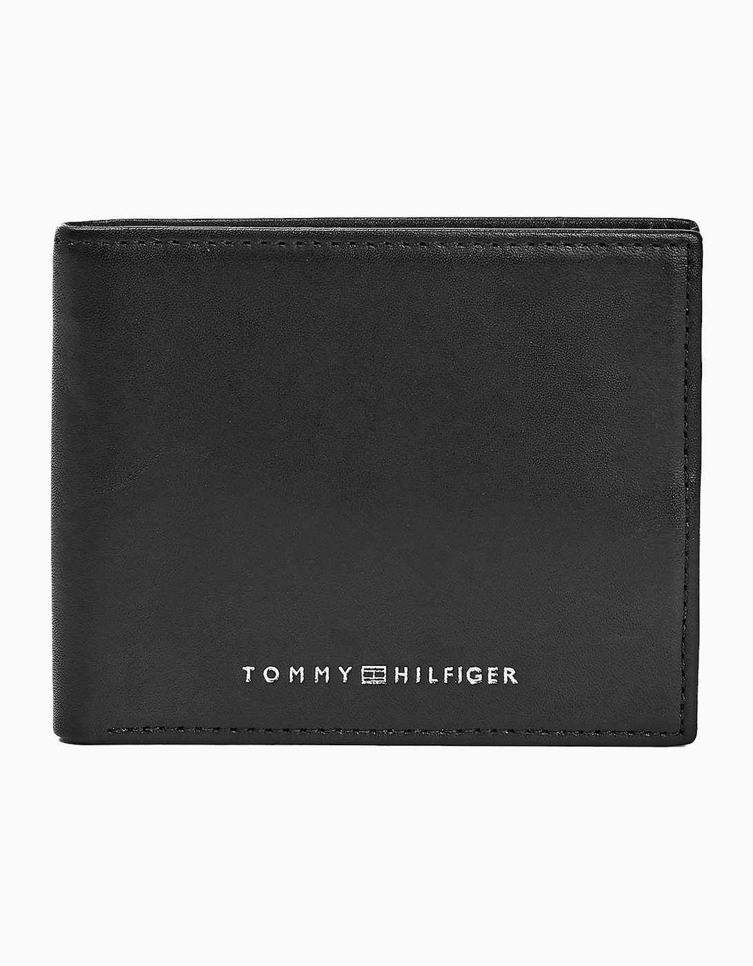 Tommy Hilfiger Men's Black Seasonal Mini Card Wallet - Size One Size