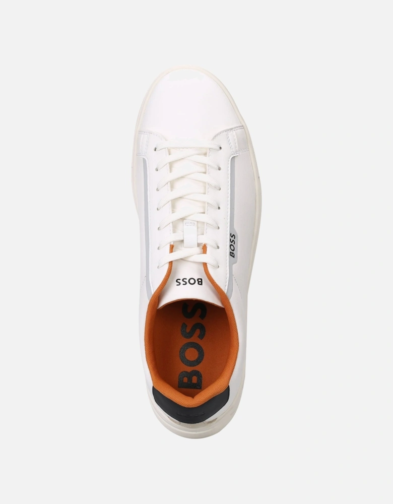 Boss Rhys Tenn pusdth Trainers - Open White