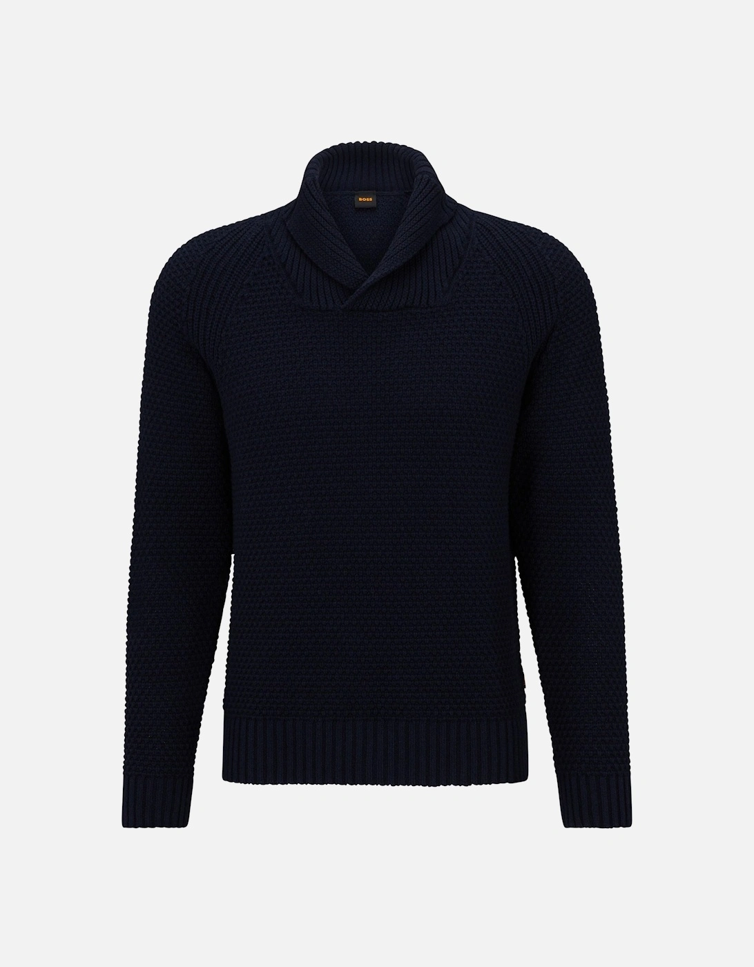 Boss Amado Shawl Neck Knit - Dark Blue, 4 of 3