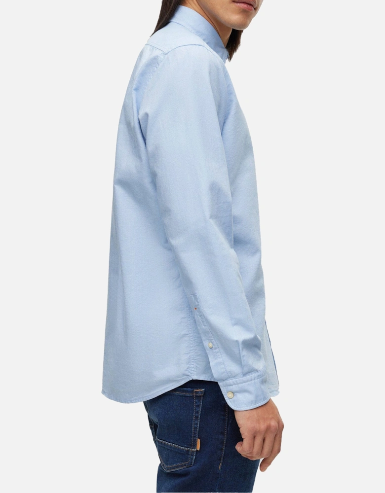 Boss Rickert Oxford Regular Fit LS Shirt - Sky Blue