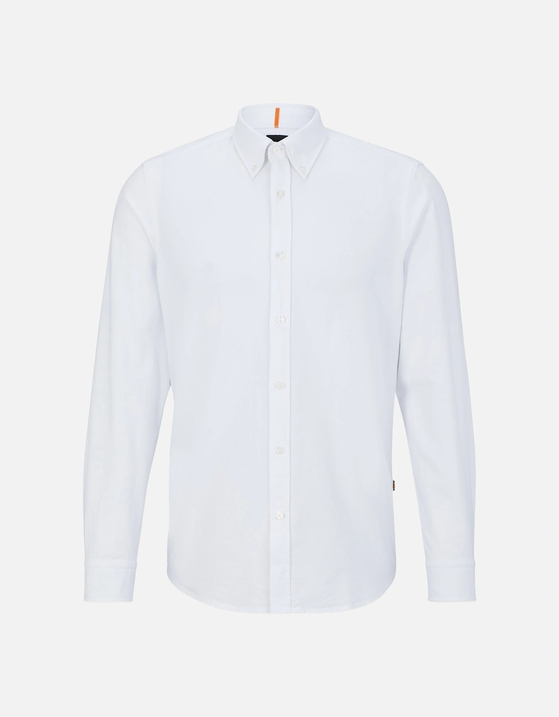 Boss Rickert Oxford Regular Fit Shirt - White, 6 of 5