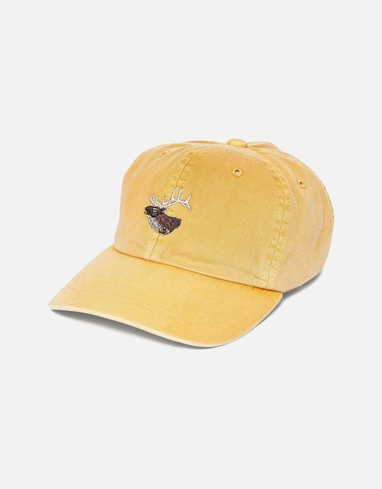 Washed Low Profile Logger Cap - Lemon/Elk