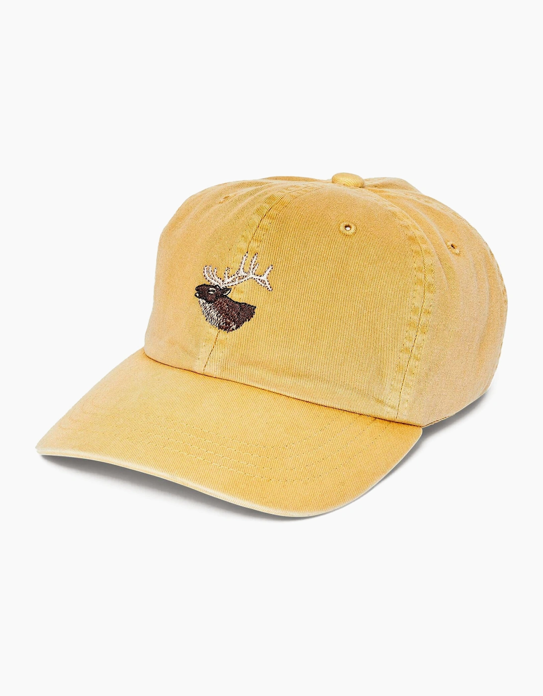 Filson Men's Filson Washed Low Profile Logger Cap - Lemon/Elk - Yellow