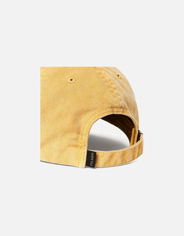 Washed Low Profile Logger Cap - Lemon/Elk