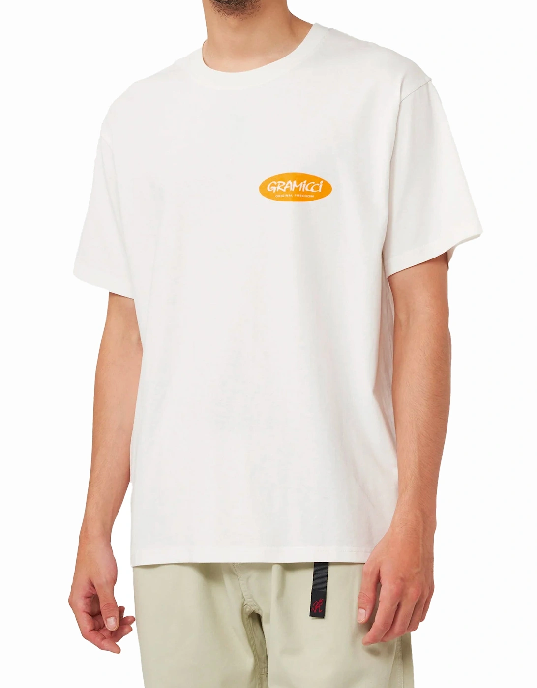 Original Freedom Oval T-Shirt - White