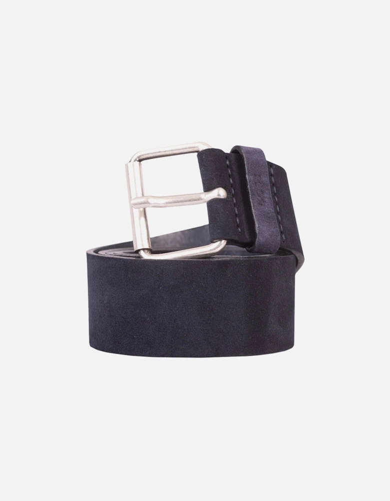 Boss Serge SD Suede Belt - Dark Navy