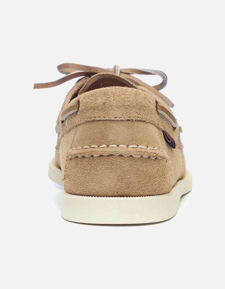 Portland Fleshout Boat Shoe - Beige Camel