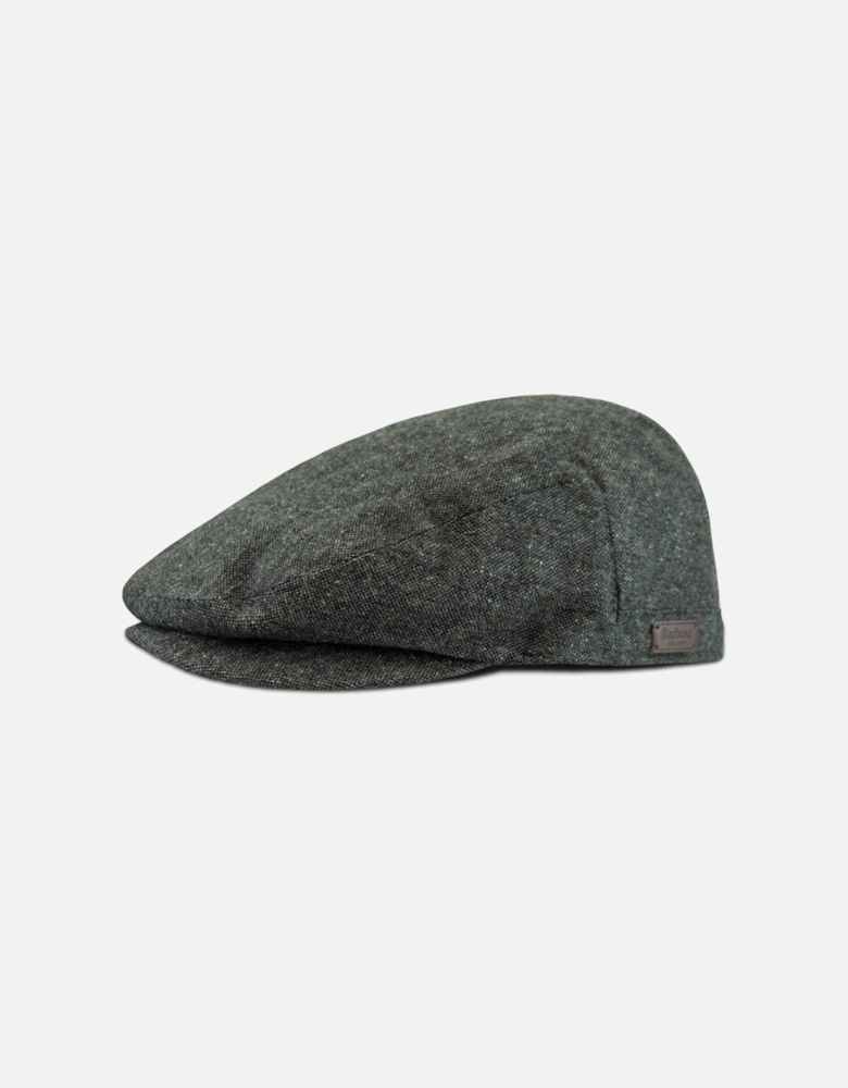 Barlow Flat Cap - Grey Tweed