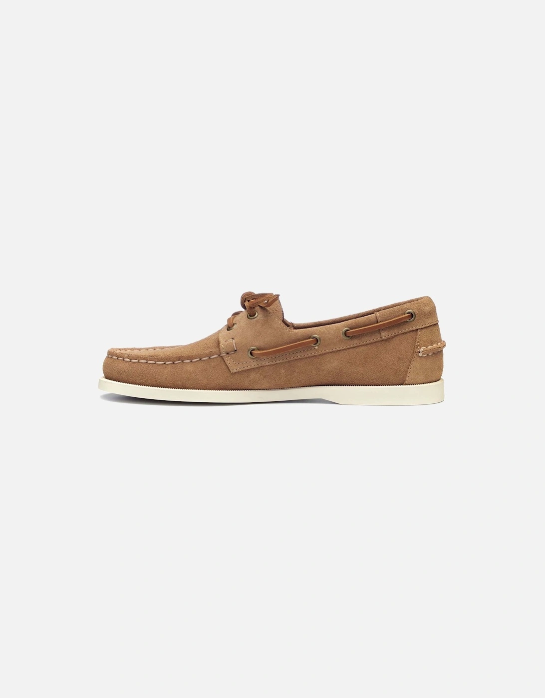 Portland Fleshout Boat Shoe - Brown Cognac