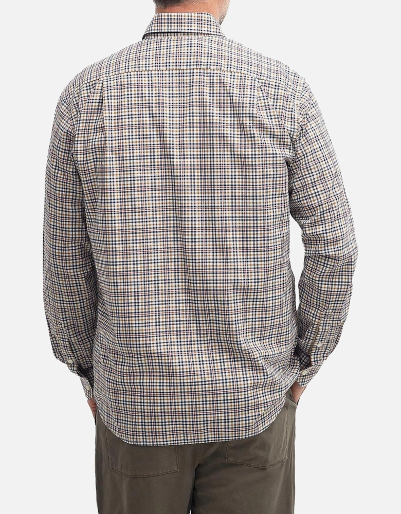 Durand Regular Fit Shirt - Dark Tan