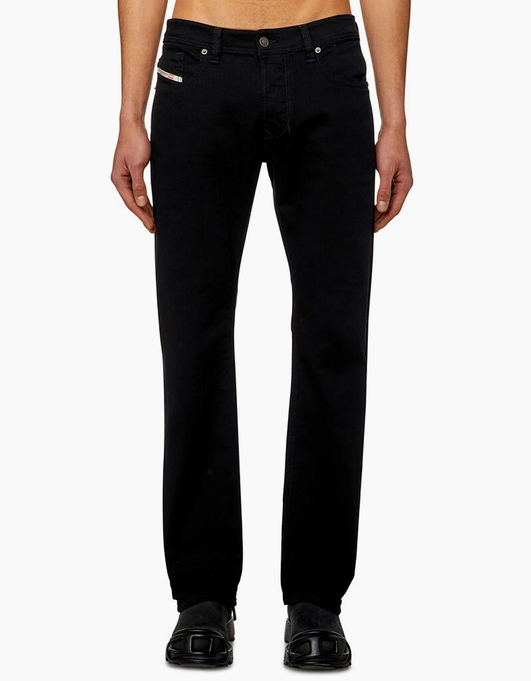 Diesel Men's Black Larkee Straight Fit Jeans - : 30/32/32 32/32