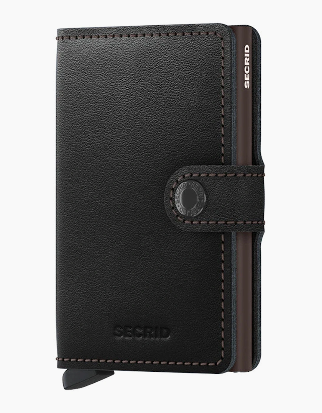 Secrid Unisex Brown Mini Wallet Original Leather