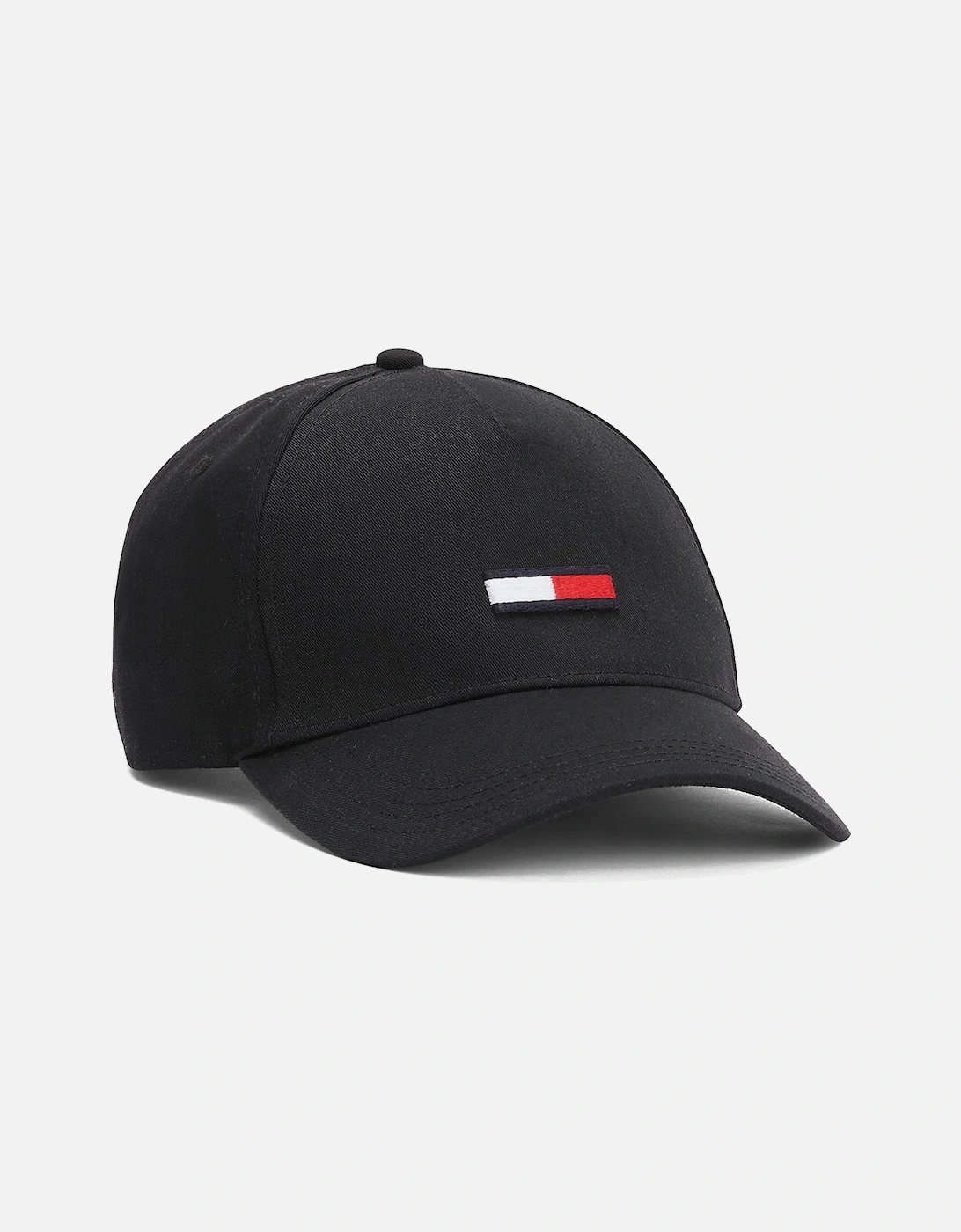 Tommy Jeans Organic Cotton Flag Cap - Black, 3 of 2