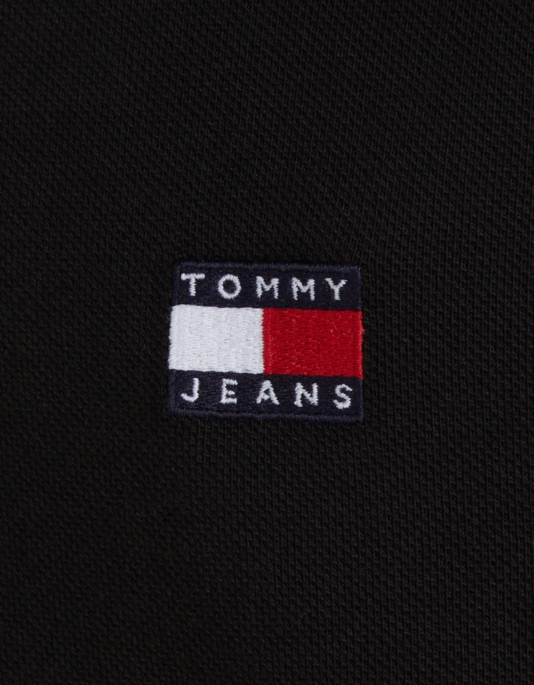 Tommy Jeans Regular Badge Polo - Black