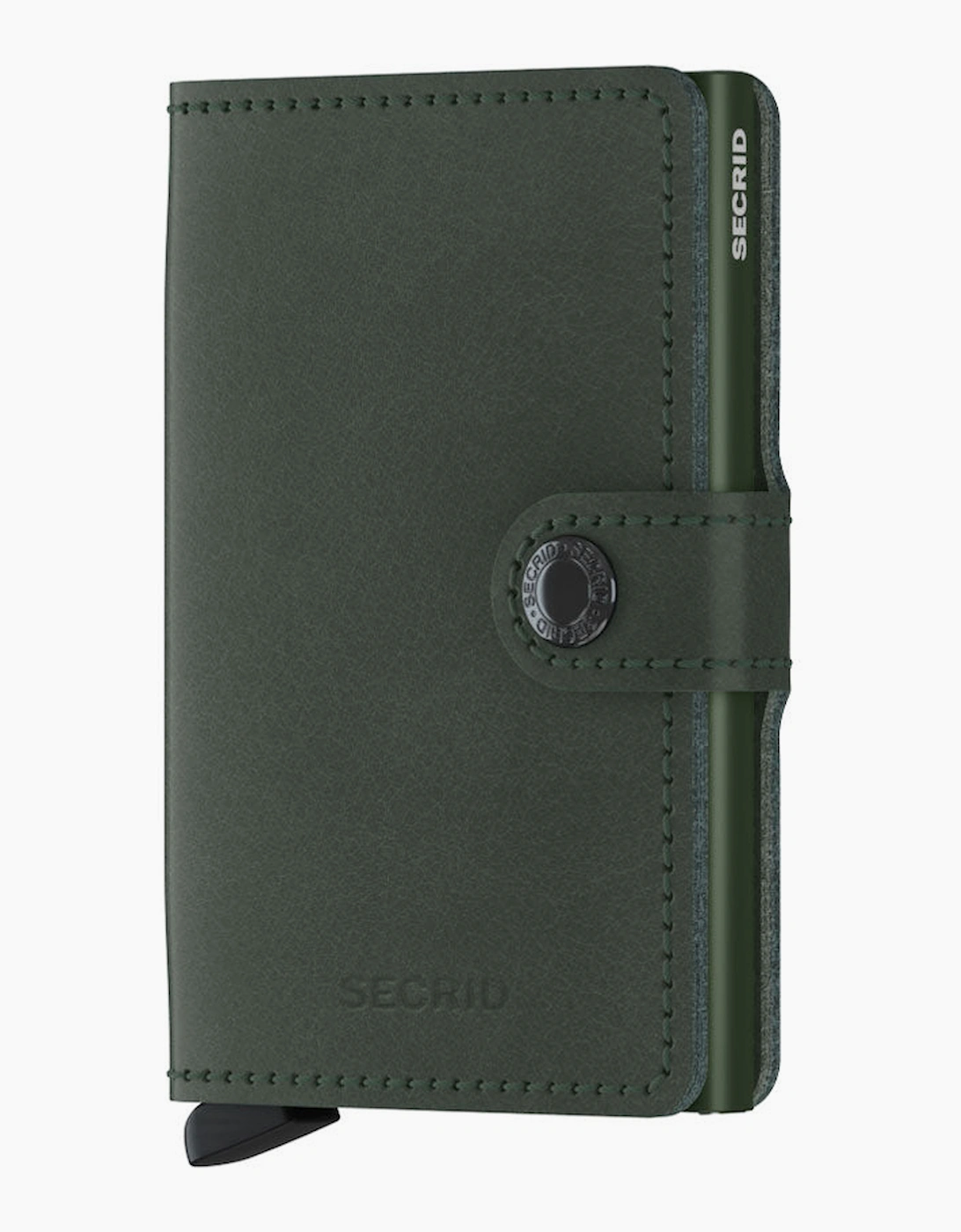 Secrid Unisex Green Mini Wallet Original Leather