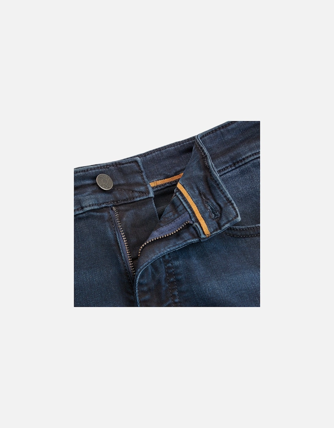 Boss Delaware Slim Fit Jeans - Oak Dark Blue Stretch