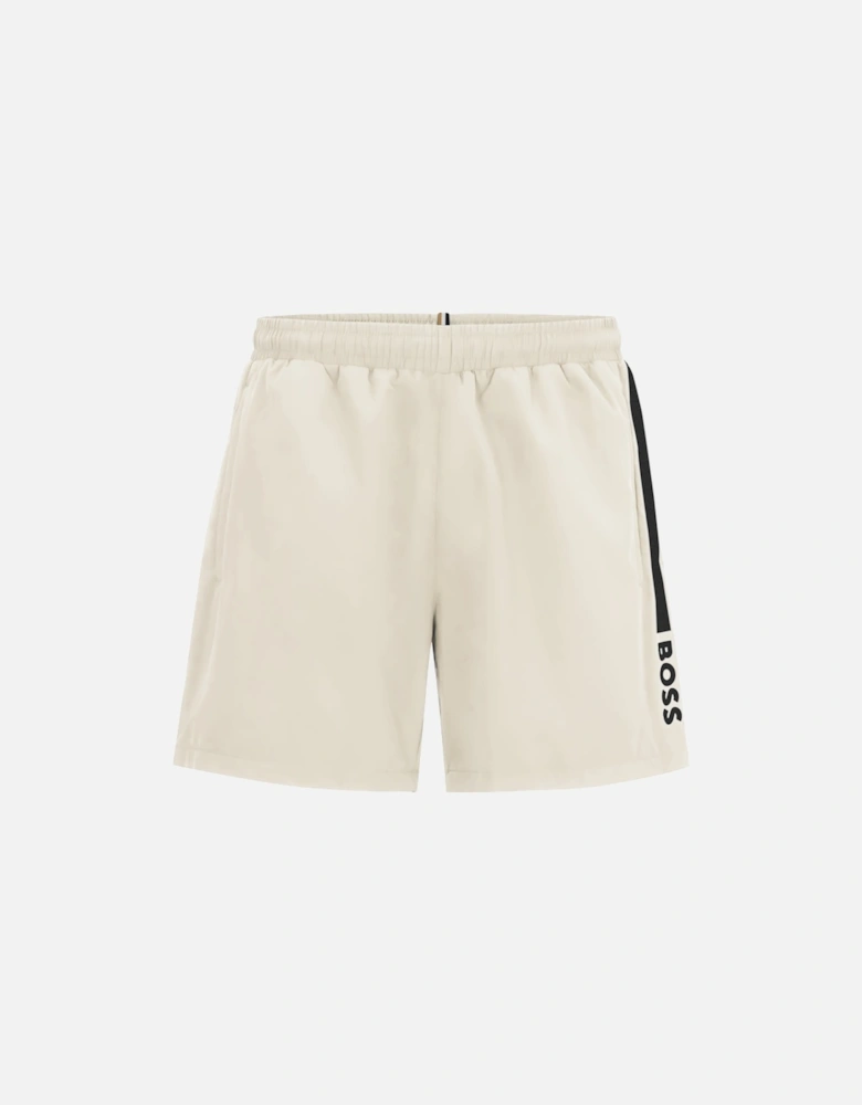 Boss Dolphin Swim Short - Open White