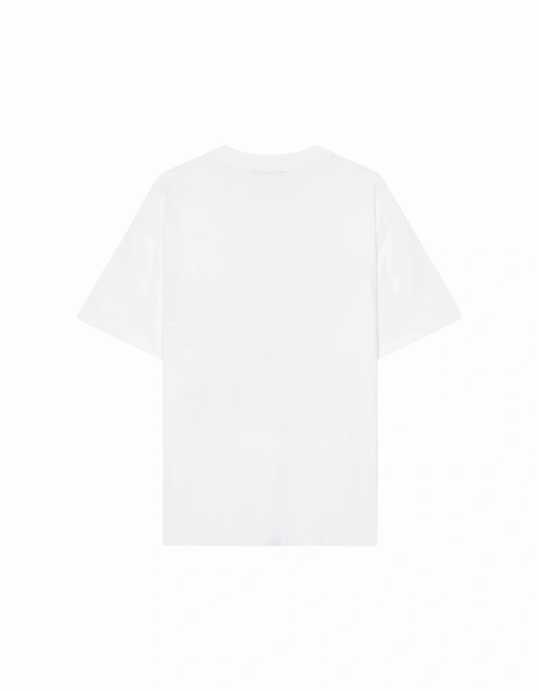 Sun Bathing Emilio Graphic T-Shirt - White