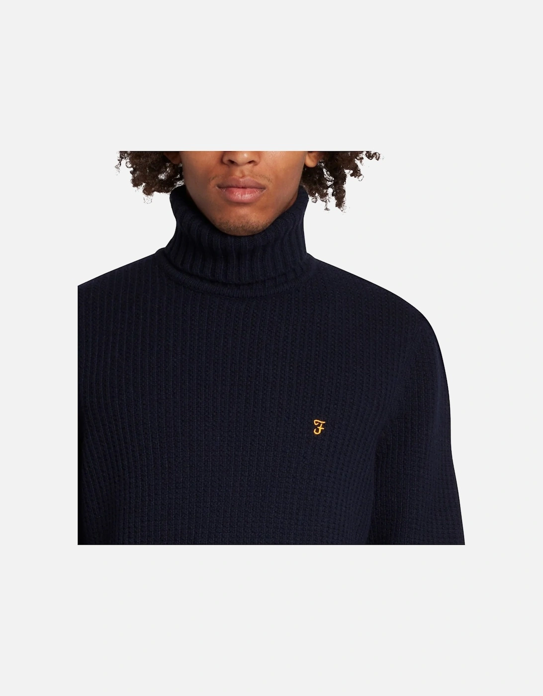 Anton Fisherman Knit - True Navy