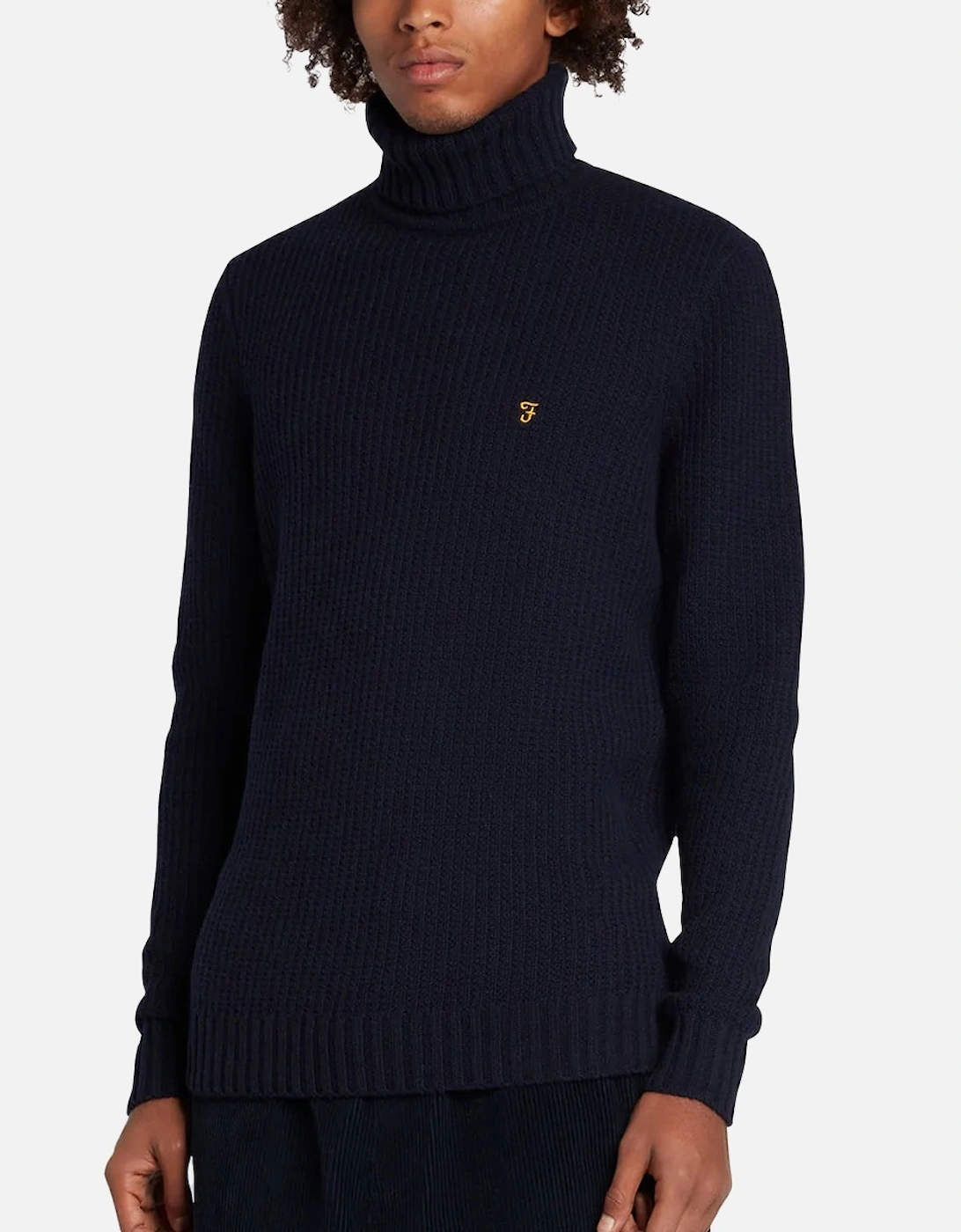 Anton Fisherman Knit - True Navy