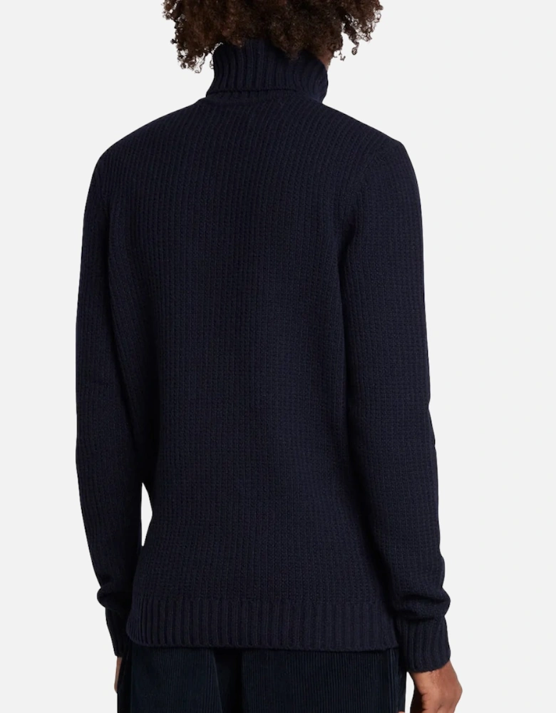 Anton Fisherman Knit - True Navy