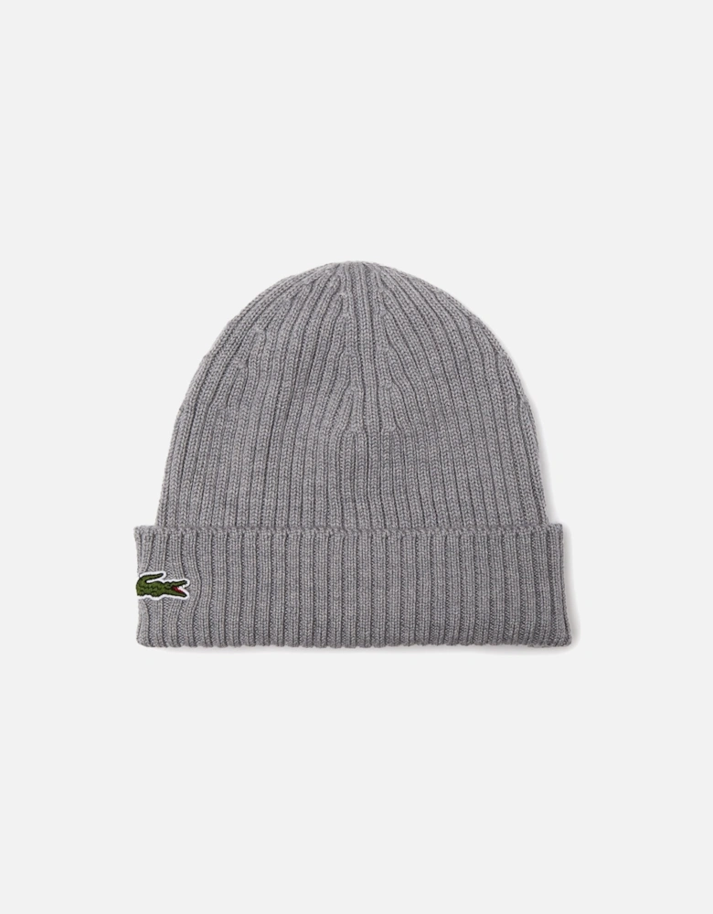 RB0001 Knitted Wool Beanie - Heather Agate