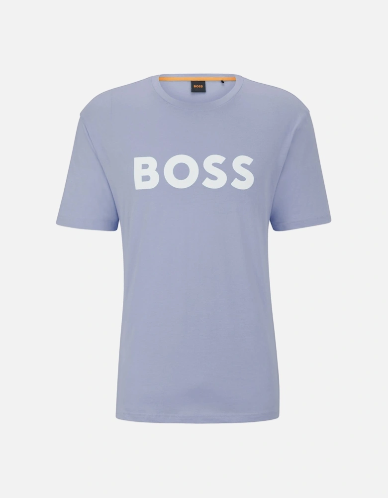 Boss Thinking 1 Logo T-Shirt - Purpur