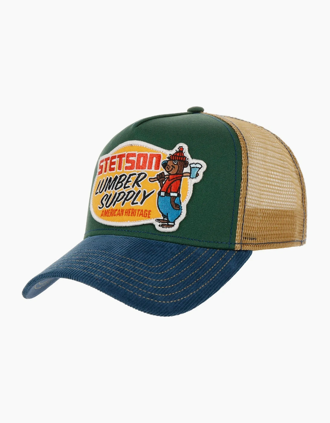 Stetson Men's Navy Trucker Cap