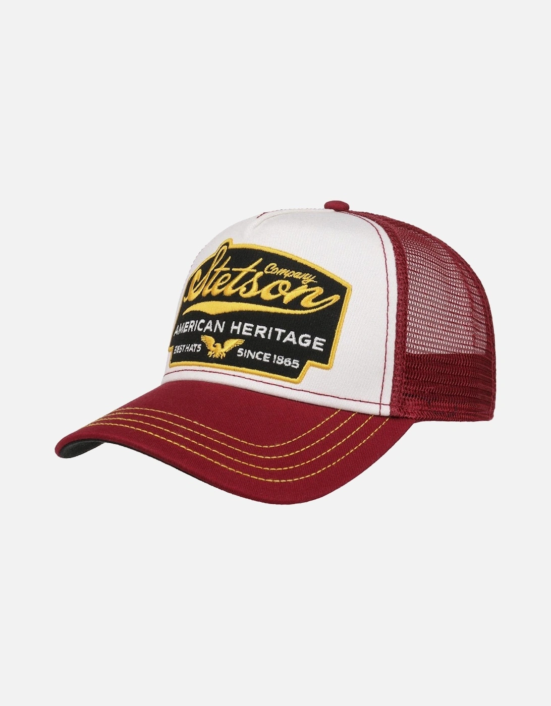 Stetson Men's Red Trucker Cap