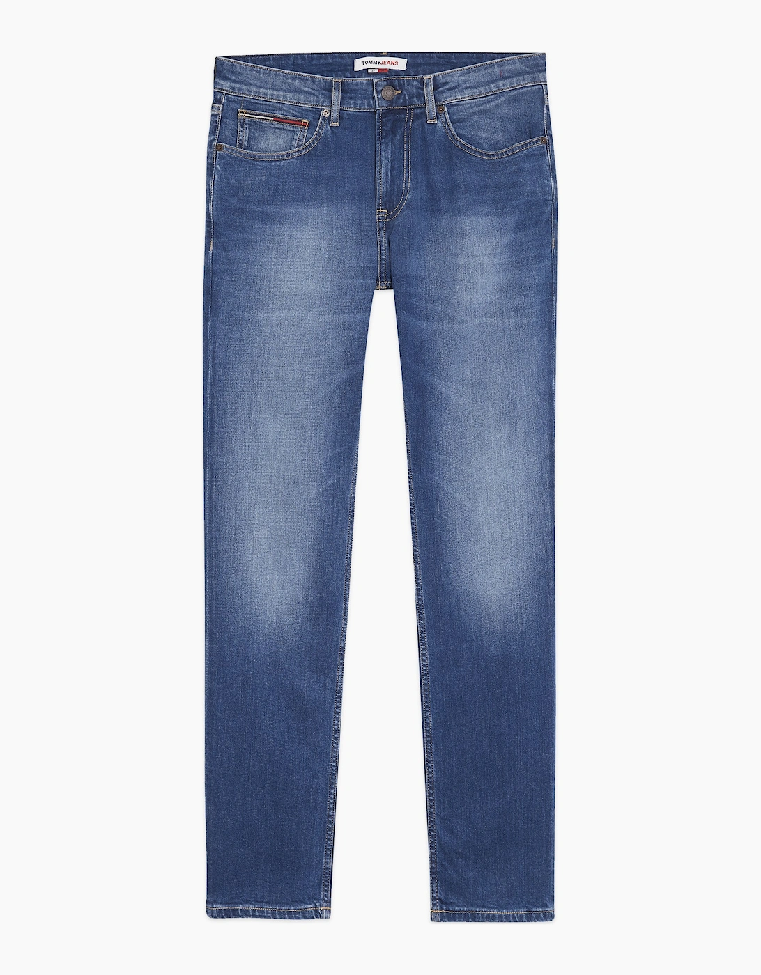 Tommy Hilfiger Men's Blue Tommy Jeans Scanton Slim Jeans - Wilson Mid Stretch  30/32/32 32/32