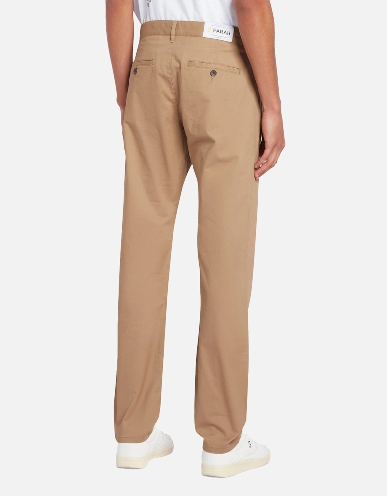 Elm Regular Fit Twill Chinos - Beige