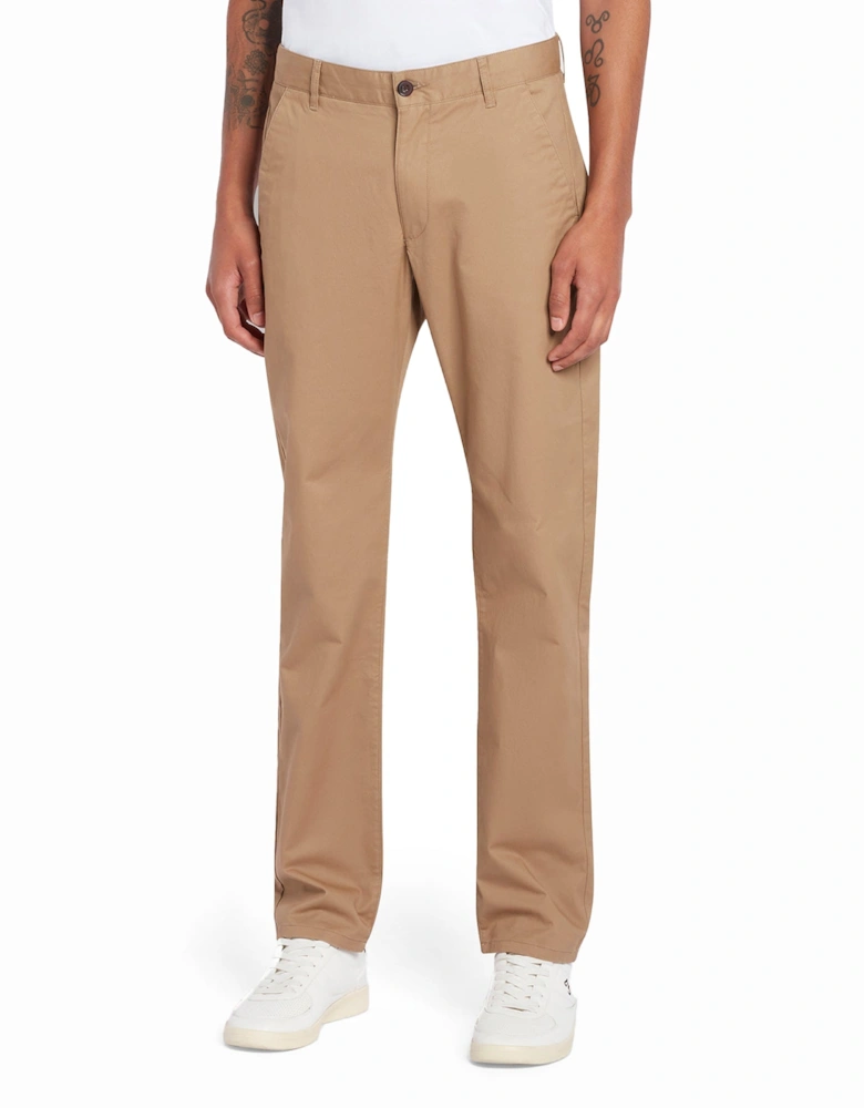 Elm Regular Fit Twill Chinos - Beige