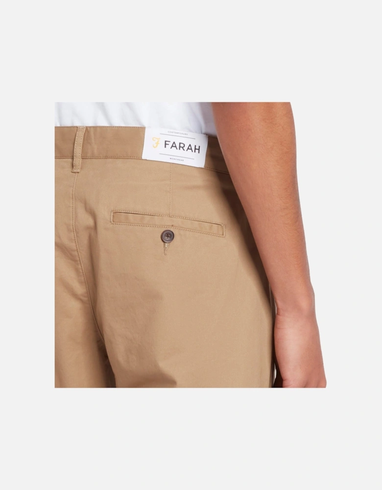 Elm Regular Fit Twill Chinos - Beige