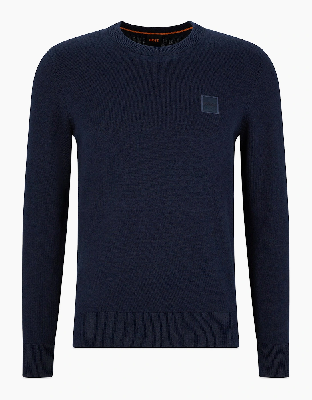 Hugo Boss Men's Navy Boss Kanovano Crew Knit - Size: 36