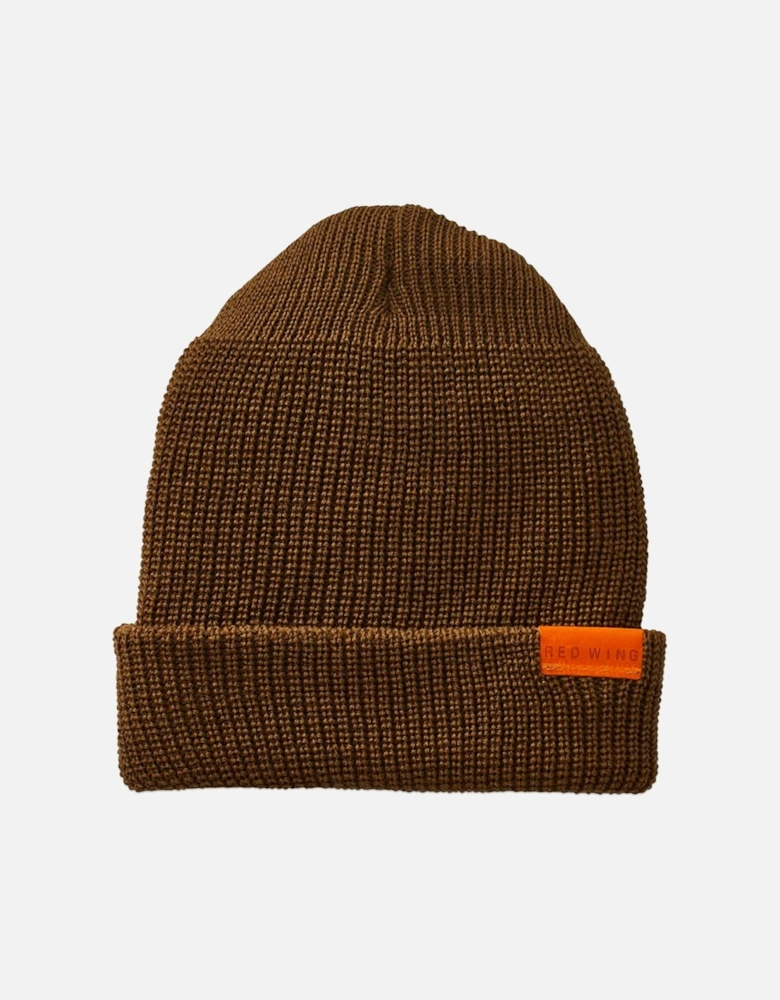 Merino Wool Knit Beanie Hat