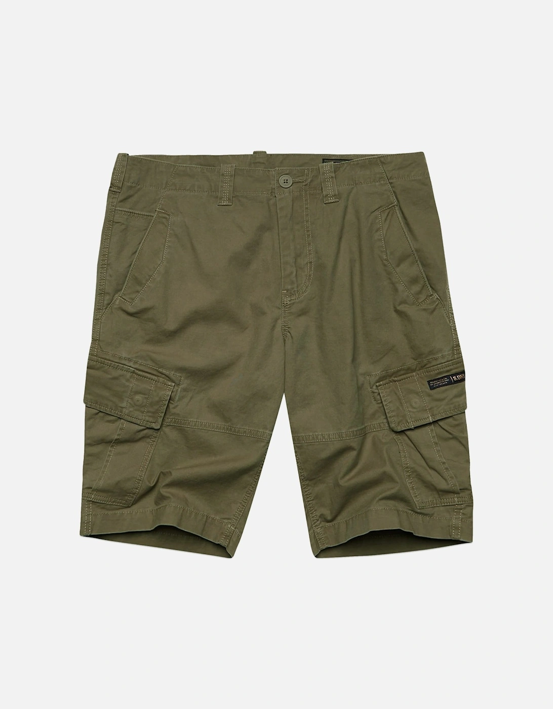 Men's Superdry Vintage Core Cargo Shorts - Authentic Khaki - Tan - Size: 32/32