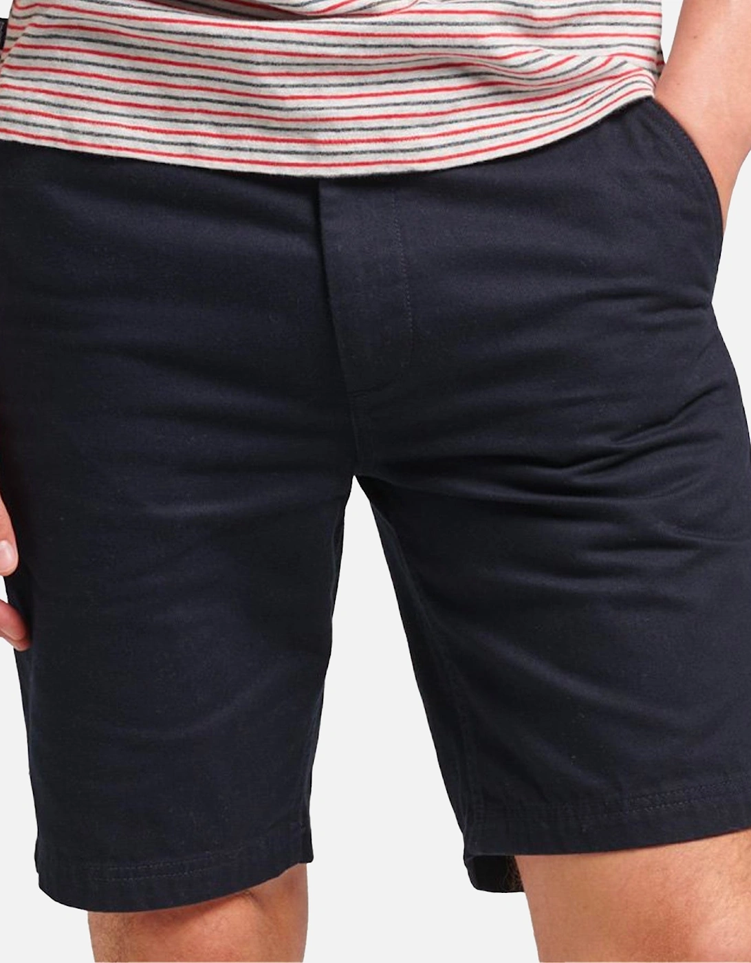 Vintage Officer Chino Shorts - Eclipse Navy