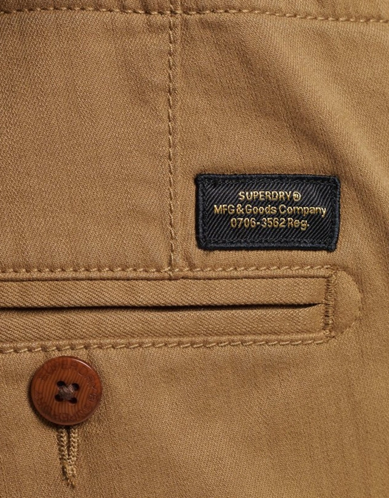 Vintage Officer Chino Shorts - Sandstone