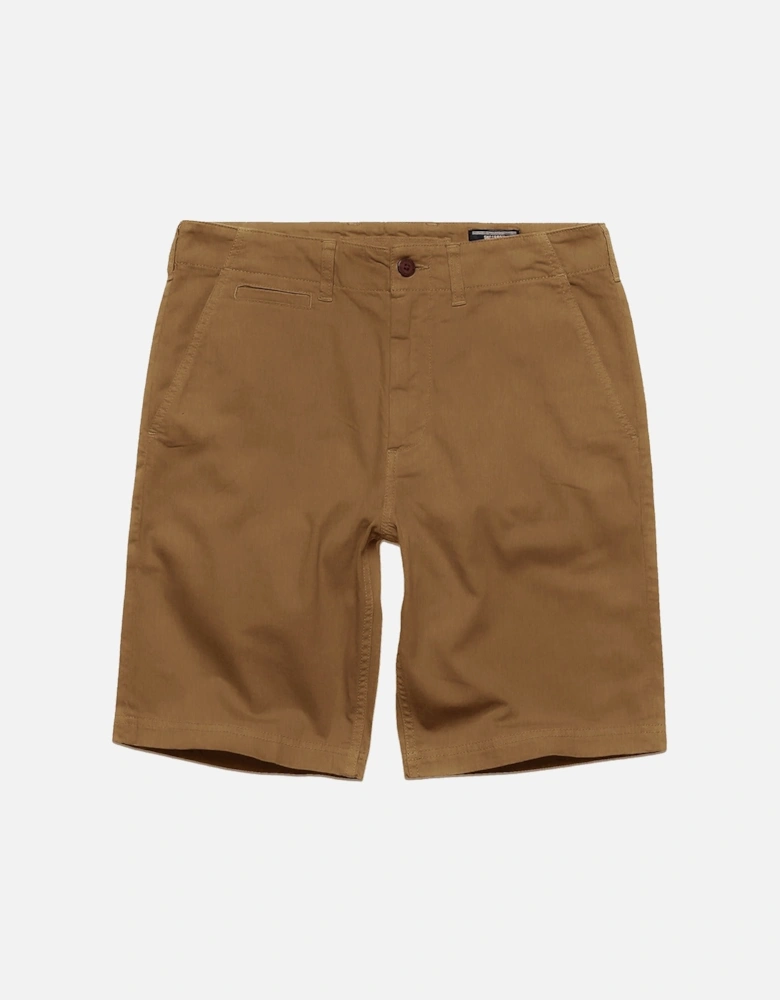 Vintage Officer Chino Shorts - Sandstone