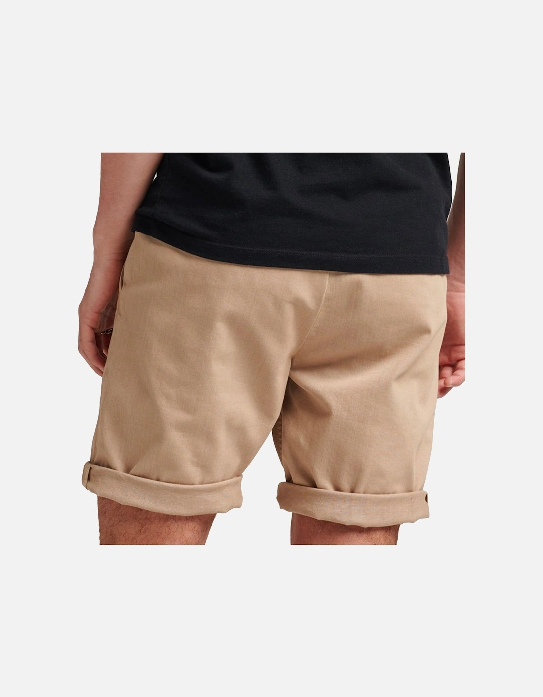 Vintage Officer Chino Shorts - Stone Wash