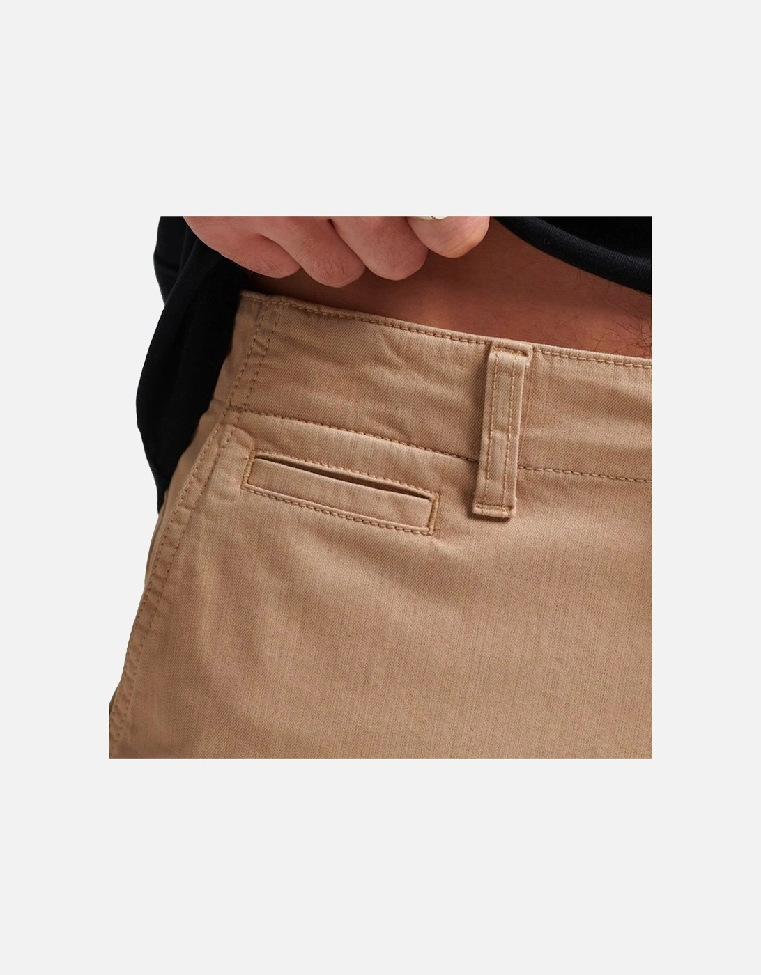 Vintage Officer Chino Shorts - Stone Wash