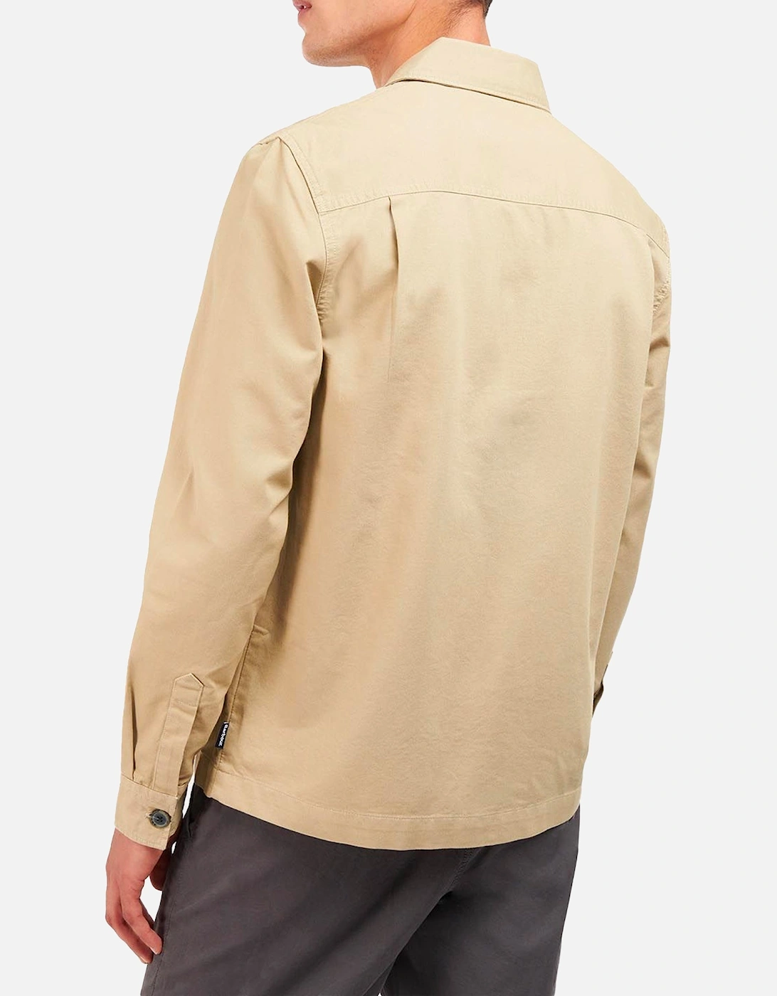 Newport Canvas Overshirt - Washed Stone